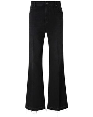 Amiri Jeans ,Zwart ,Katoen Ma Fit Jean