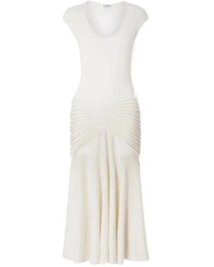 Alaïa Maxi Dresses - White