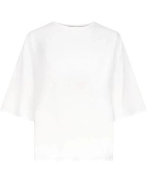 Loulou de Saison Osis Oversized T-Shirt - Wit