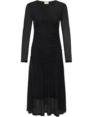 Kaffe Midi Dresses - Negro