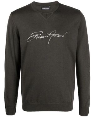 Emporio Armani Sweatshirts - Grey
