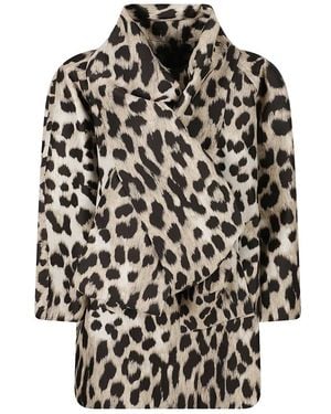 Givenchy Single-Breasted Coats - Black