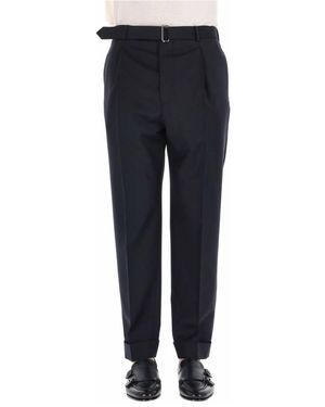 Officine Generale Straight Pants - Blue