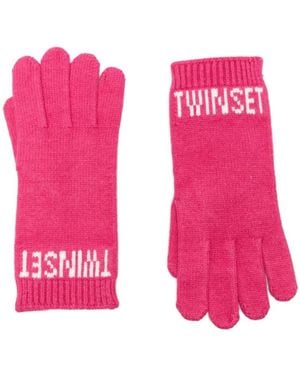 Twinset Gloves - Pink