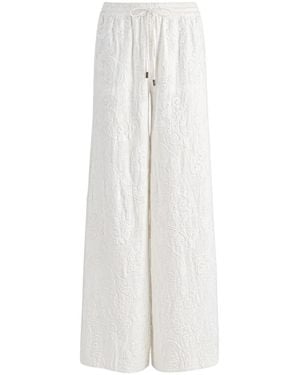 Alice + Olivia Wide Pants - White