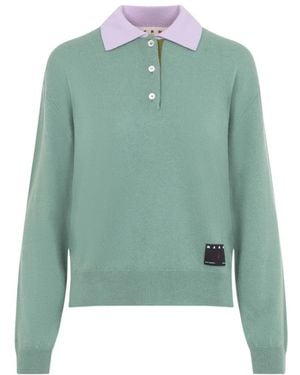 Marni Cashmere Knitwear - Verde