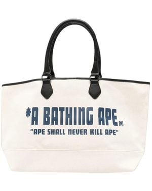 A Bathing Ape Tote Bags - Blu
