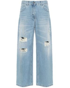 Soallure Wide Jeans - Blue