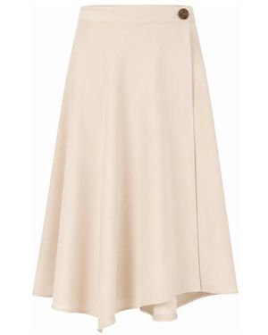 Opal Studio Midi Skirts - Natural