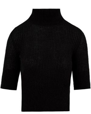 Akep Truien & Vesten ,Zwart ,Zwarte Sweater Collectie