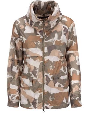 Woolrich Jassen ,Bruin ,Bruine A-Line Anorak