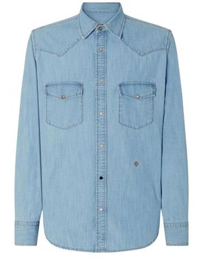 Jacob Cohen Denim Shirts - Blue