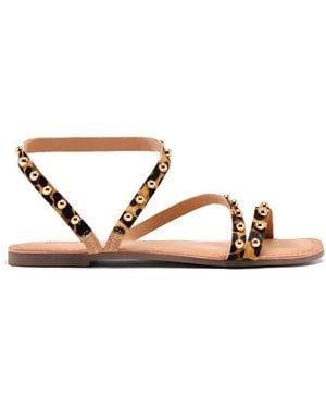 Gioseppo Flat Sandals - Brown