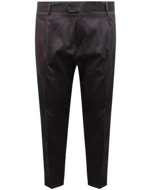 Officina 36 Suit Trousers - Black