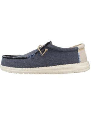 HEYDUDE Laced Shoes - Bleu