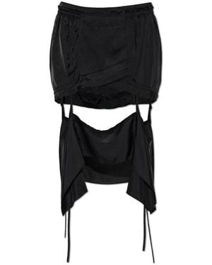 KNWLS Midi Skirts - Negro