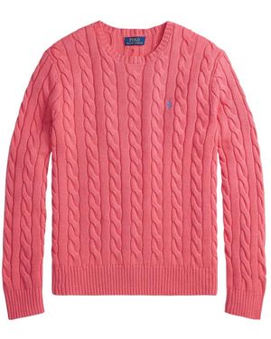 Ralph Lauren Round-Neck Knitwear - Pink