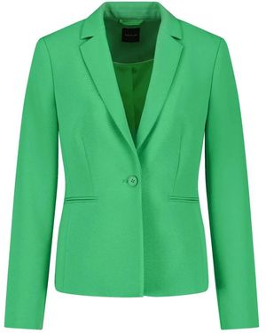 Taifun Taillierter Blazer Mit Stretchkomfort - Grün
