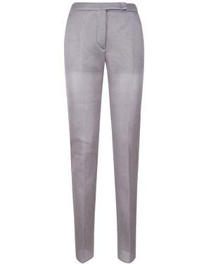 Max Mara Slim-Fit Pants - Gray