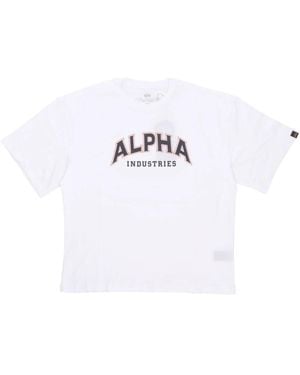 Alpha Industries T-Shirts - White