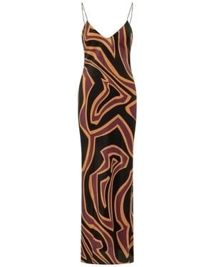 PUCCI Maxi Dresses - Marrón