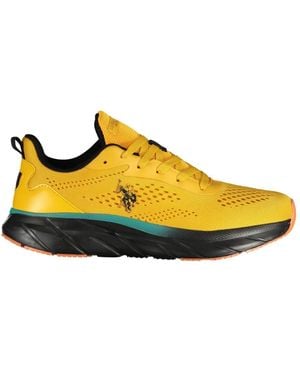 U.S. POLO ASSN. Trainers - Yellow