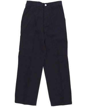 Obey Straight Trousers - Blue