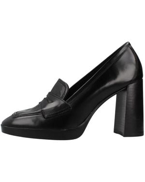 Geox Schoenen ,Zwart ,Leer D Teulada