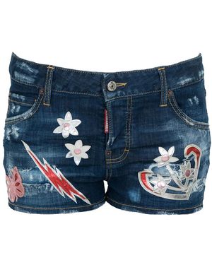 DSquared² Denim Shorts - Blue