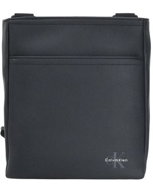 Calvin Klein Schwarze Umhängetasche Sauberer Stil