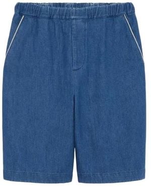 Gucci Denim Shorts - Azul