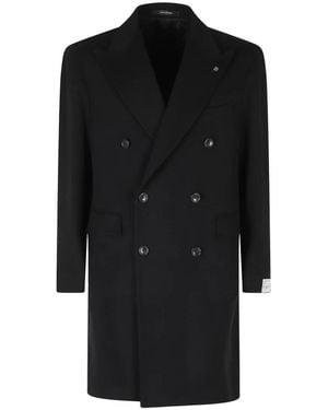 Tagliatore Double-Breasted Coats - Nero