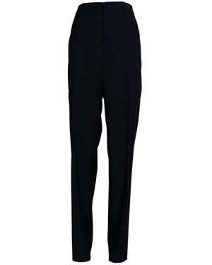 Tagliatore Schmal Geschnittene Hose - Blau