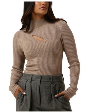 Second Female Truien & Vesten ,Bruin ,Sanka Knit T-Neck
