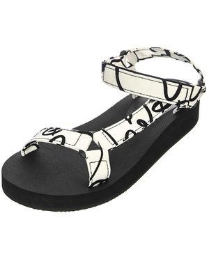 Steve Madden Flache Sandalen - Schwarz