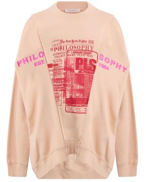 Philosophy Di Lorenzo Serafini Sweatshirts - Pink