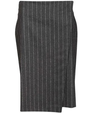 Loulou de Saison Midi Skirts - Grey