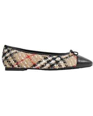 Burberry Schoenen ,Highgate Ballerina's - Naturel