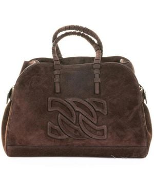 Casadei Tassen ,Bruin ,Leer Park Avenue Tote Bag