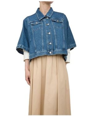 Liu Jo Denim Jackets - Blue