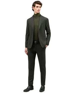 Boglioli Single Breasted Suits - Noir