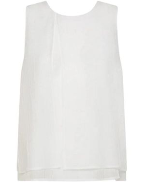 Seventy Sleeveless Tops - Blanco