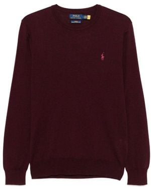 Polo Ralph Lauren Round-Neck Knitwear - Purple