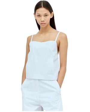 Sportmax Sleeveless Tops - Blue