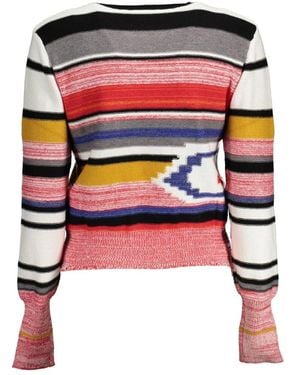 Desigual Round-Neck Knitwear - Red