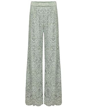 D.exterior Wide Trousers - Green