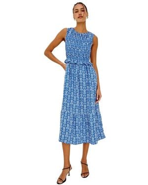 Rails Midi Dresses - Azul