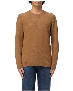 Drumohr Round-Neck Knitwear - Neutro