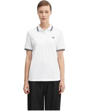 Fred Perry Polo Shirts - Blanco