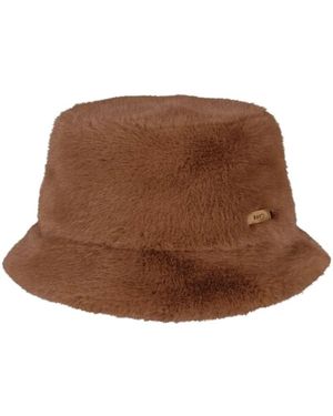 Barts Accessoires ,Bruin ,Polyester Bretia Hoed